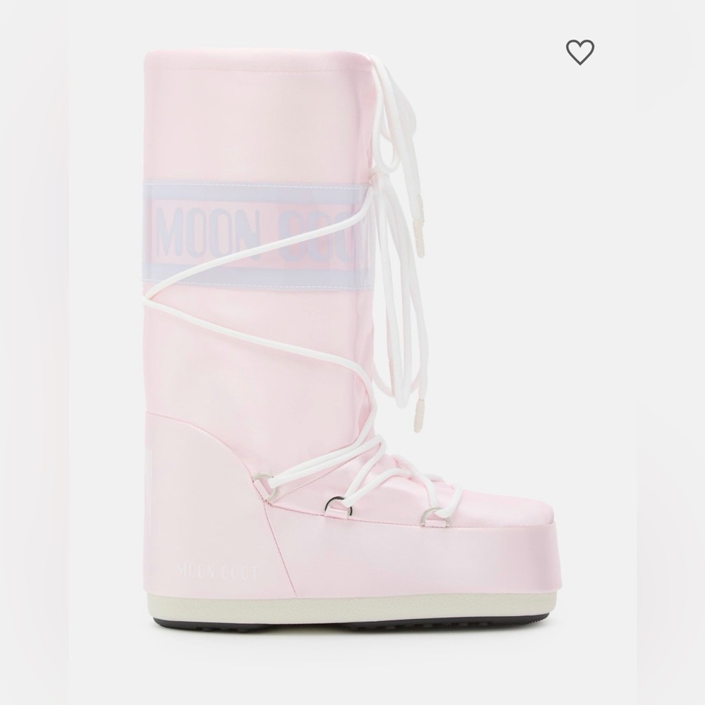 Moon Boot Women's ICON ROSE PEARLY BOOTS Size: EU 39/41